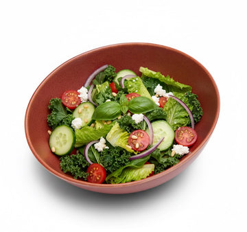 PLAIN RUST Beveled Bowl