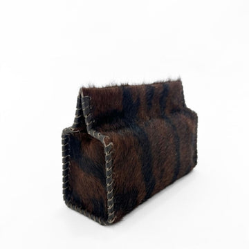 QuiteSimple Leather Case- Brown Brindle