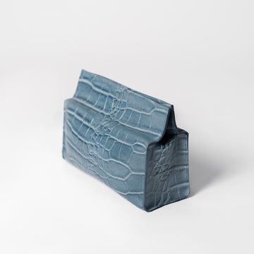 QuiteSimple Leather Case- Jeans Blue