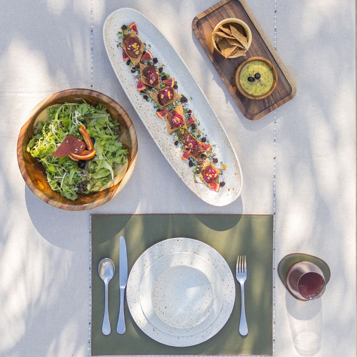 Extra Long Serving Plate